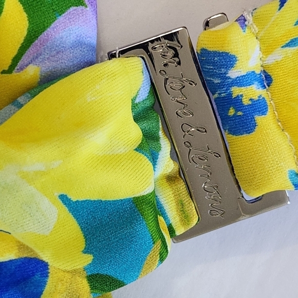 New!‎ For Love and Lemons Daffodil One Piece swimsuit - Picture 15 of 16